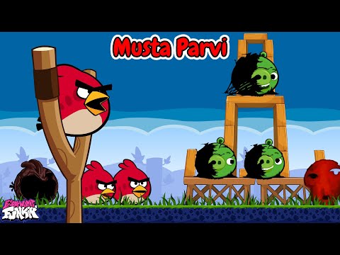 FNF: Vs Pibby Angry Birds // Musta Parvi █ Friday Night Funkin' █