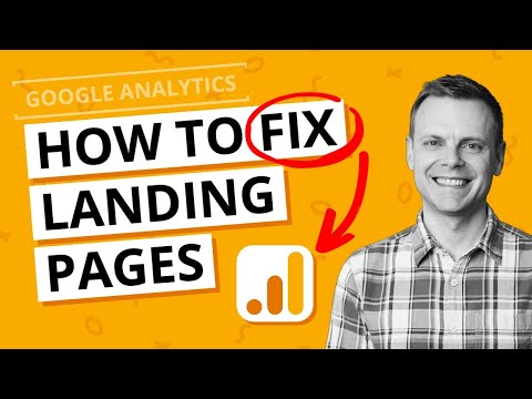 How to FIX the Landing Pages Report in GA4