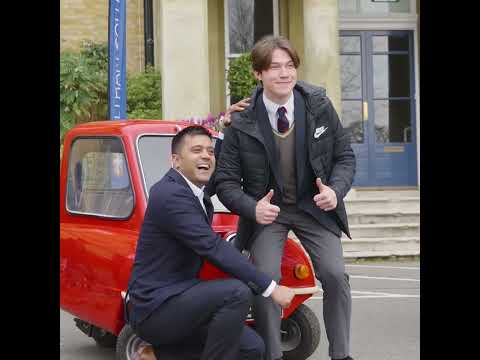 The Peel P50 visits Eltham College