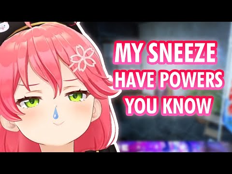 Miko Says that Her Sneeze have Special Powers