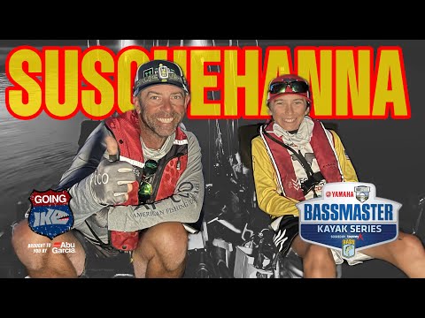 Bassmaster Kayak Series Susquehannna River! (Day 1!)