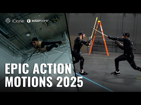 Elevating Action with Legendary Heroes and Wire Stunt Cinematic Motions | ActorCore & iClone