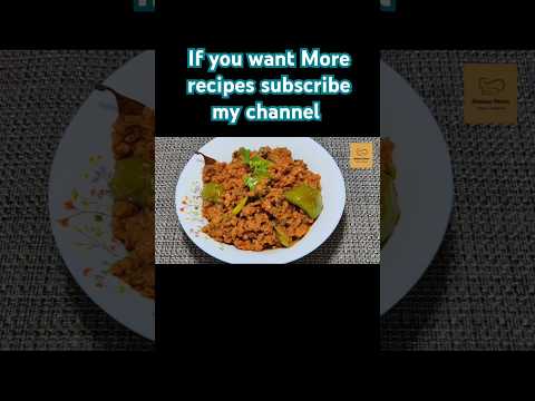 Keema Shimla mirch ka salan | #short #shortsfeed #trendingshorts #sub #youtubeshorts #yt #reels