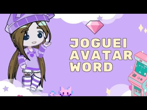 joguei Avatar Word No Celular_I played Avatar Word on my cell phone👾💜🙃