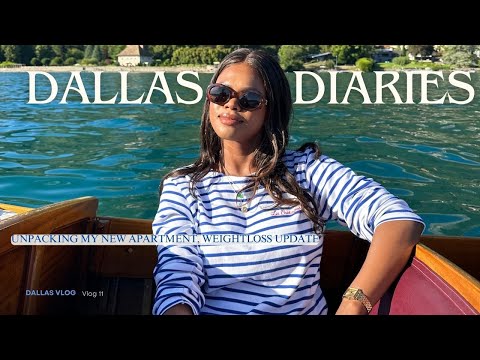 Dallas diaries : Unpacking, Weightloss journey, more cooking..| DadouChic