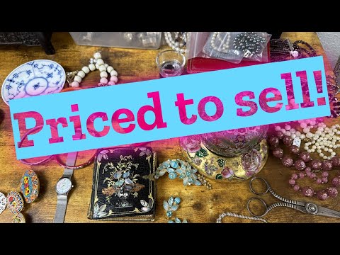 Inspecting Pounds Of Fine Jewelry & Antiques Before They SELL!