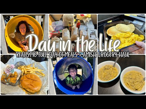 Full Day Of Realistic Meals || Amish Grocery Run || Slow Rv Living