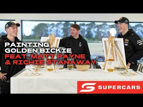 Painting NED Whisky Golden Bickie With Matt Payne & Richie Stanaway | 2024