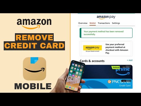 Remove credit or debit card from Amazon App account - 2023