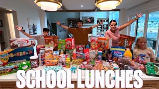 BACK TO SCHOOL LUNCH GROCERY SHOPPING HAUL | LETTING KIDS PICK WHAT GOES IN THEIR SCHOOL LUNCH