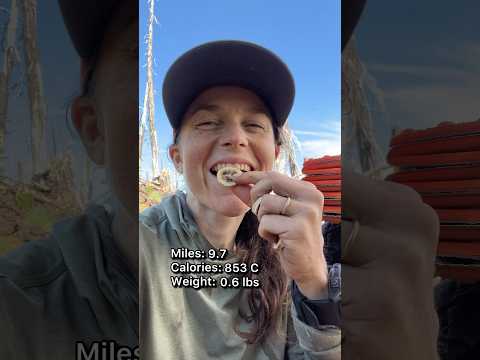 Day 11 - OR PCT Unsupported FKT Attempt - This is everything I eat in a day!