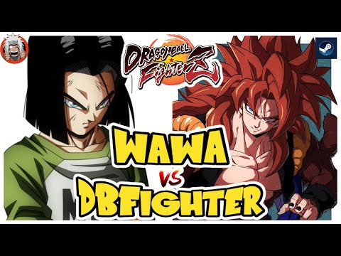 DBFZ Wawa vs DBFighter (GogetaSS4, Vegito, Trunks) vs (VegetaSSB, Beerus, A17)