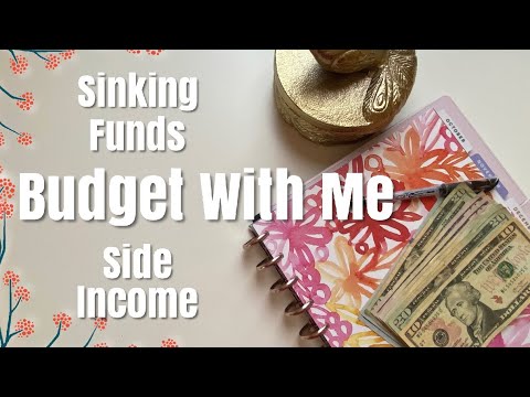 Budget With Me - Side Income & Sinking Funds Updates | Real Numbers Dave Ramsey Inspired