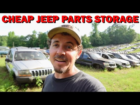 Discover The Genius Behind Storing Parts For Over 700 Jeep Cherokees! On a Budget Too!!