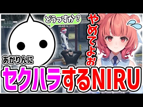 あかりんに新しいセクハラをしてしまうNIRU【切り抜き/VCRGTA2/スト鯖GTA】