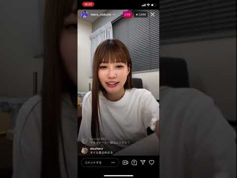 2021/6/30めるるインスタライブ