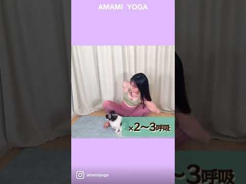 再掲【女子はやらなきゃ損!!】冷え大敵!!子宮温めポーズで毎月の辛さを軽減！#amamiyoga #あまみヨガ　#生理痛　#生理痛改善　#PMS　#ダイエット　#ヨガ女子　#ストレッチ #冷え対策