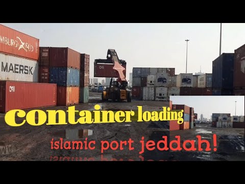 ||Container loading|| islamic port jeddah! #pinoyrfc