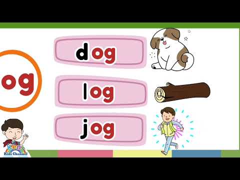 CVC Words "e"  | "et" Word Family | Reading Phonics for Toddlers and Kindergarten