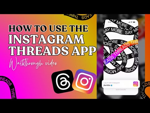 Instagram Threads Tutorial: How to use threads from Instagram | Walkthrough Video