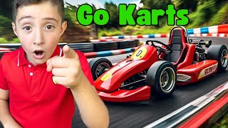 Go-Karting for Kids 🏎️  Sports for Kids 🏁 Vehicle for Kids 🛞 Race Go Karts!