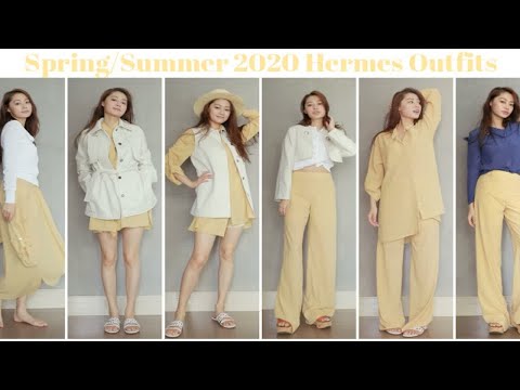 穿搭｜ Spring/Summer 2020 Hermes Outfits｜2020春夏爱马仕单品开箱｜文杏时尚日记