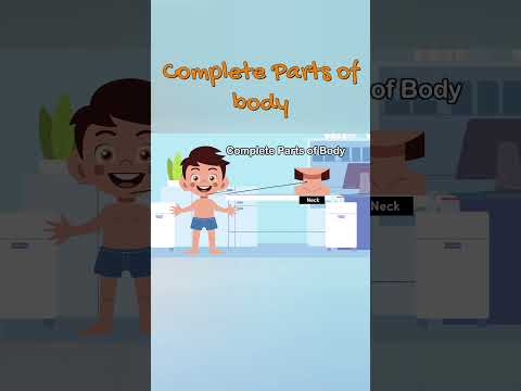 Learn Parts Of Body For Kids In English  | Kids Learning Videos Body Parts