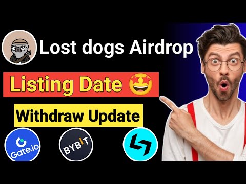 Lost dogs airdrop listing date || Lost dogs airdrop new update || Lost dogs telegram airdrop