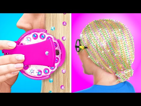 GIRLY TRICKS || Colorful Beauty Hacks And DIY Ideas for Girls by 123 GO! Planet