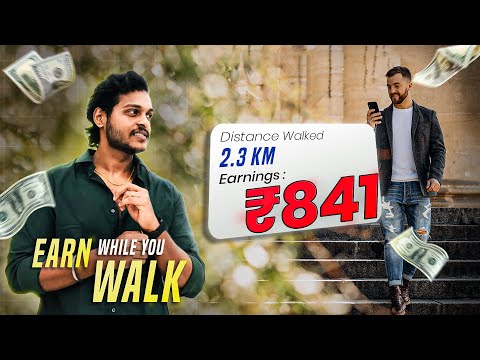 Earn ₹841 Just by Walking – Easiest Side Hustle with Proof!