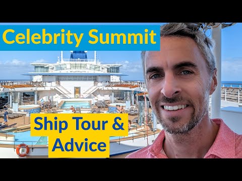 Full Ship Tour of Celebrity Summit with Advice You Should Know! Celebrity Cruises Ship Tour!