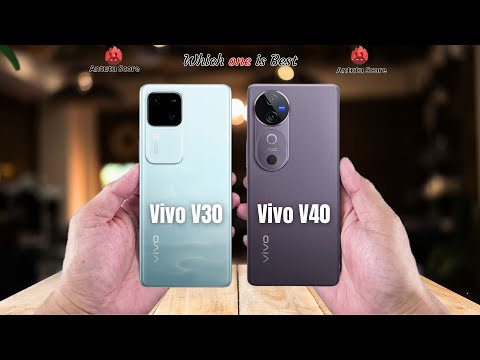 Vivo V30 vs Vivo V40  Full comparison ⚡Which one is Best