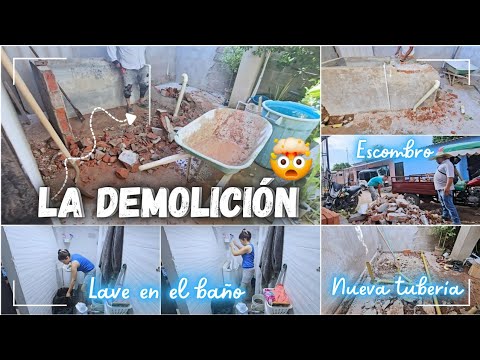 ✅️ CAMBIOS EN MI PATIO ✅️ DEMOLICIÓN ⚒️ SEGUIMOS CON LA REMODELACION 🥰