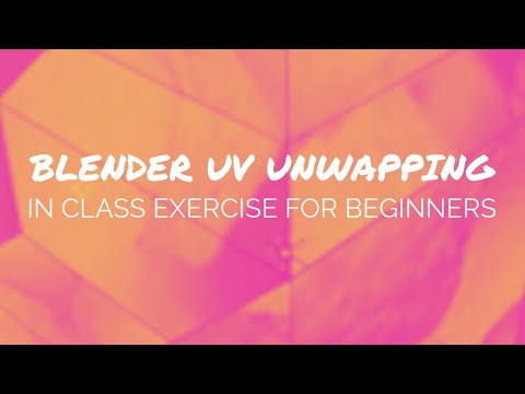 Blender UV Exercise for Beginners