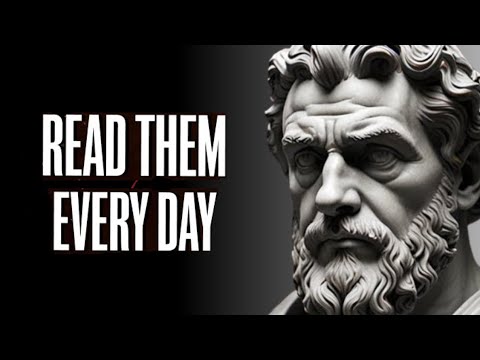 Stoic Life Lessons Men Learn Too Late In Life ( life changing)