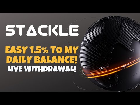 Easy 1.5% Daily With This Site 🎯 Watch Me Collect My Latest Stackle Payout In Seconds ⏰