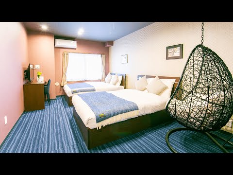 A Barrier-Free Hotel in Asakusa featuring Unattended Check-in & Hammock Chairs🌄 | PLAYSIS ASAKUSA