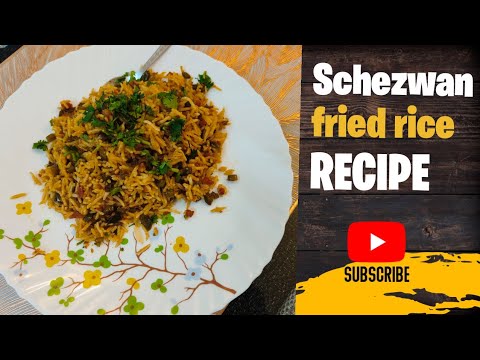 शेजवान फ्राइड राइस - झटपट बनाएं। Schezwan Fried Rice Restaurant Style#vegrecipe #schezwanfriedrice