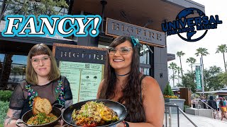 CityWalk fancy NEW MENU 🔥 Universal Orlando BigFire food review