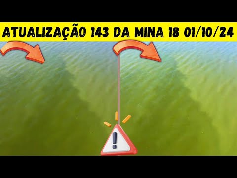 Atualização 143 da mina 18 da Braskem no Mutange | Maceió | Alagoas Brasil | visto de cima em 4K