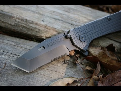 Introducing the Schrade SCH302 - Every Day Carry, Tactical Folding Knife