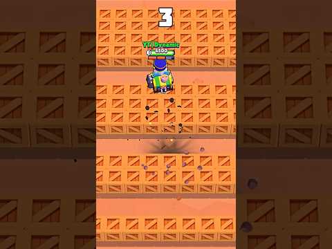 How Many Walls Can Dynamike Jump ? #brawlstars #shorts