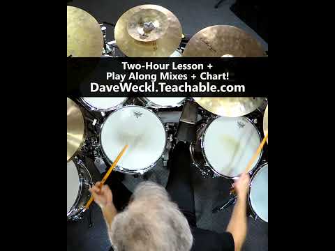 Dave Weckl "Tiempo de Festival" Lesson Pt. 3  #daveweckl #drums #davewecklonlineschool