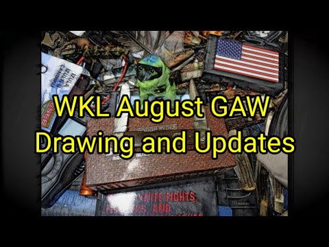 (1574) WKL August GAW Drawing and Updates