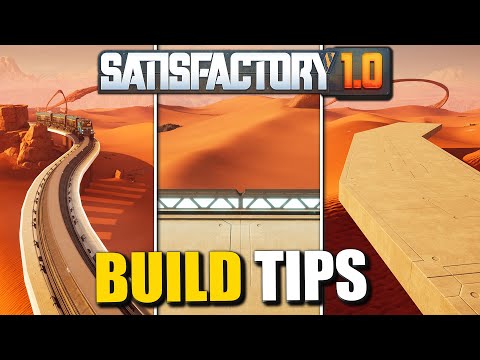 Easy Curves, Merging and Essential Build Tips For Satisfactory 1 0