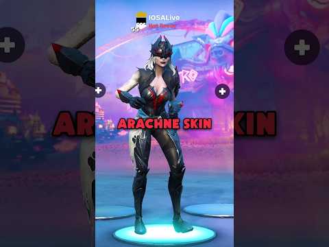 How To Get The ARACHNE Skin In Fortnite For FREE! #fortnite #shorts #vbucks