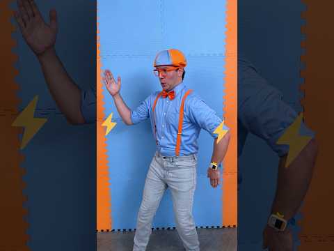 Blippi is a Robot! Dance Challenge! #blippi #shorts