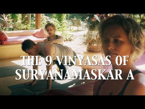 The 9 Vinyasas of Suryanamaskar A