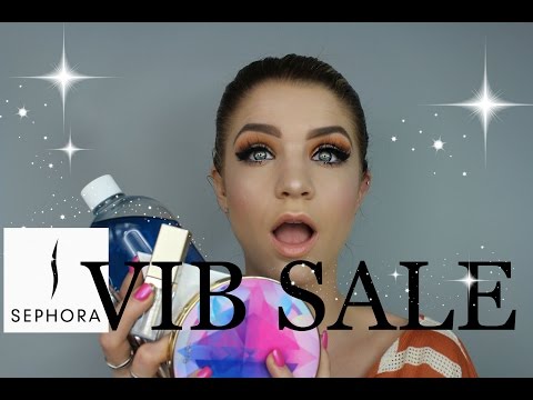 SEPHORA  VIB SALE RECOMMENDATIONS 2017