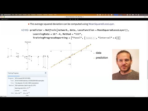 The Wolfram Neural Net Framework: LinearLayer